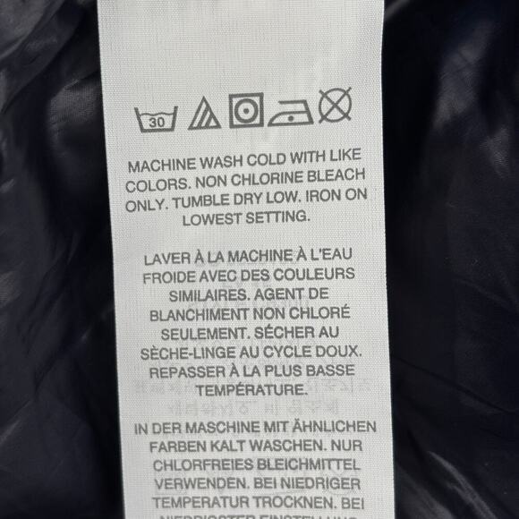 J Crew Vest Field Quilted Puffer Womens Size XXS Navy Blue Shiny Down Filled - Picture 11 of 11